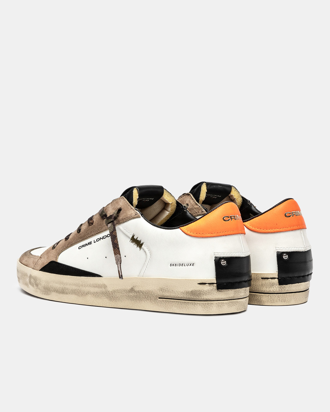CRIME LONDON: SK8 DELUXE BURNT CAMO