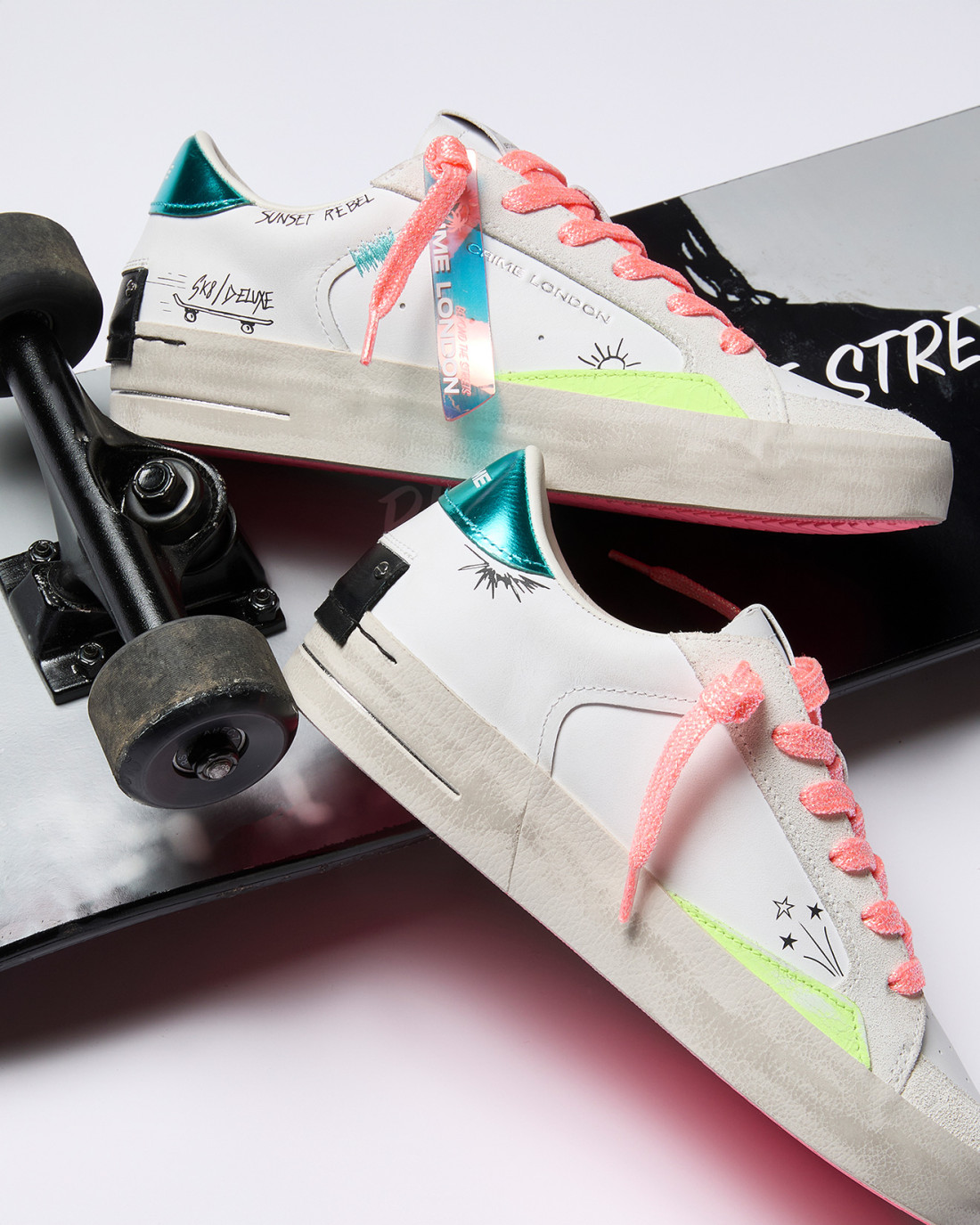 CRIME LONDON: SK8 DELUXE CARIBBEAN SEA