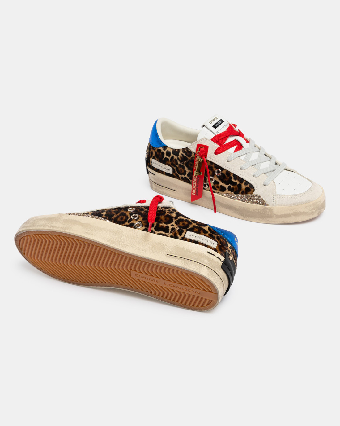 CRIME LONDON: SK8 DELUXE CHEETAH POP