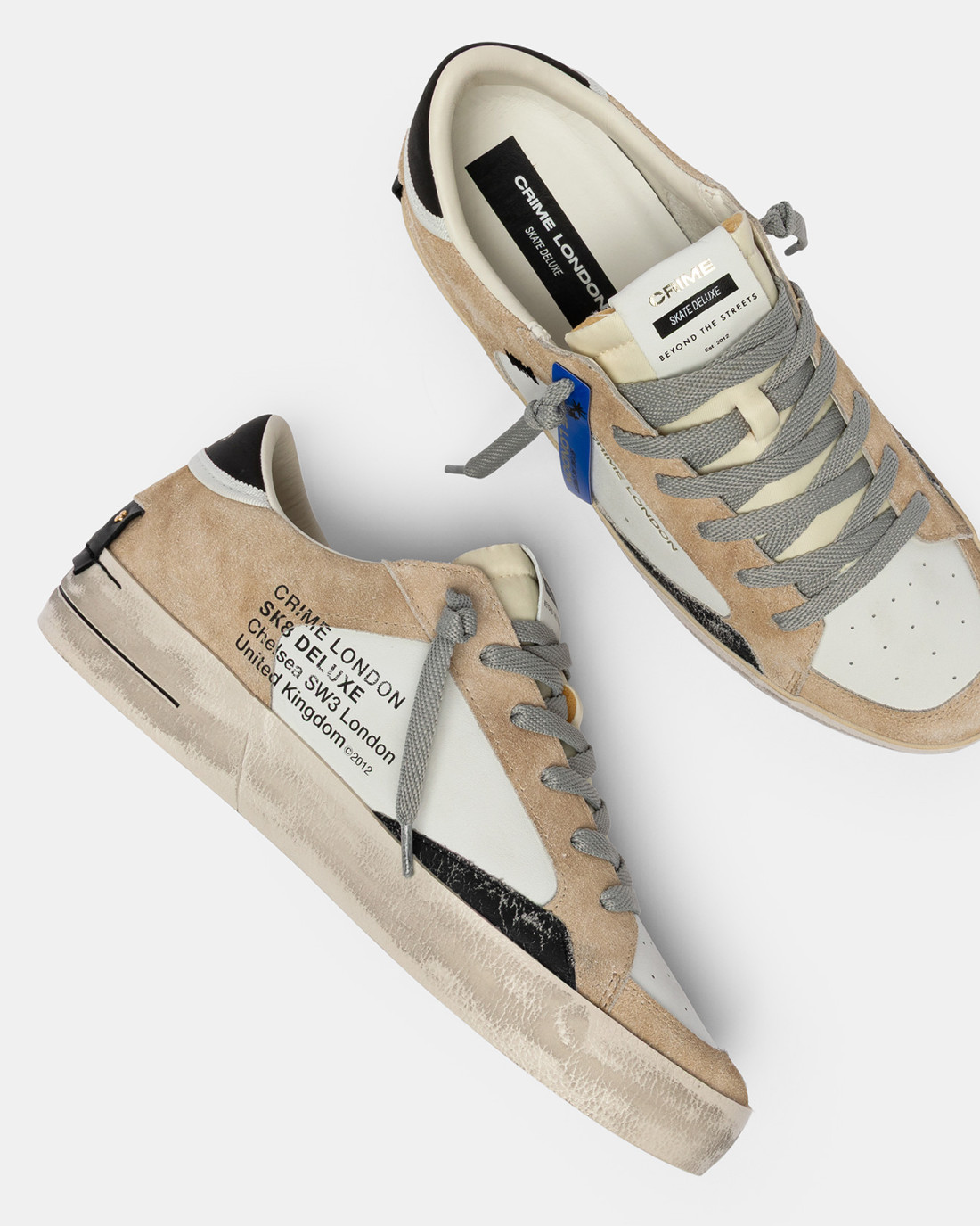 CRIME LONDON: SK8 DELUXE COOL BROWN