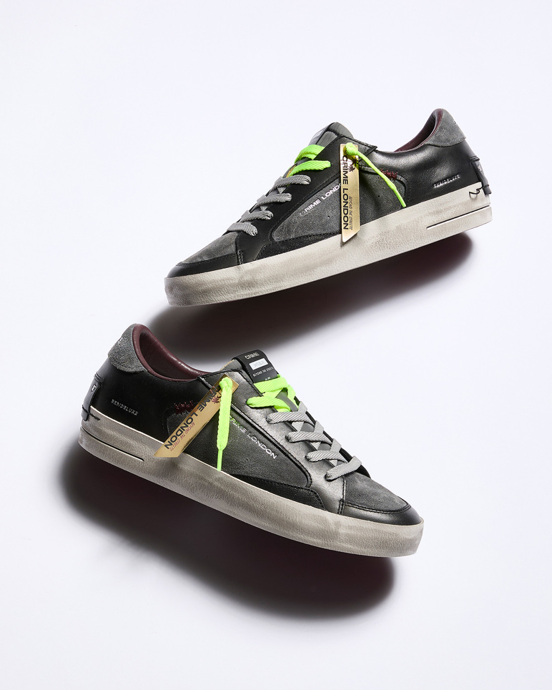 CRIME LONDON: SK8 DELUXE COOL GREY