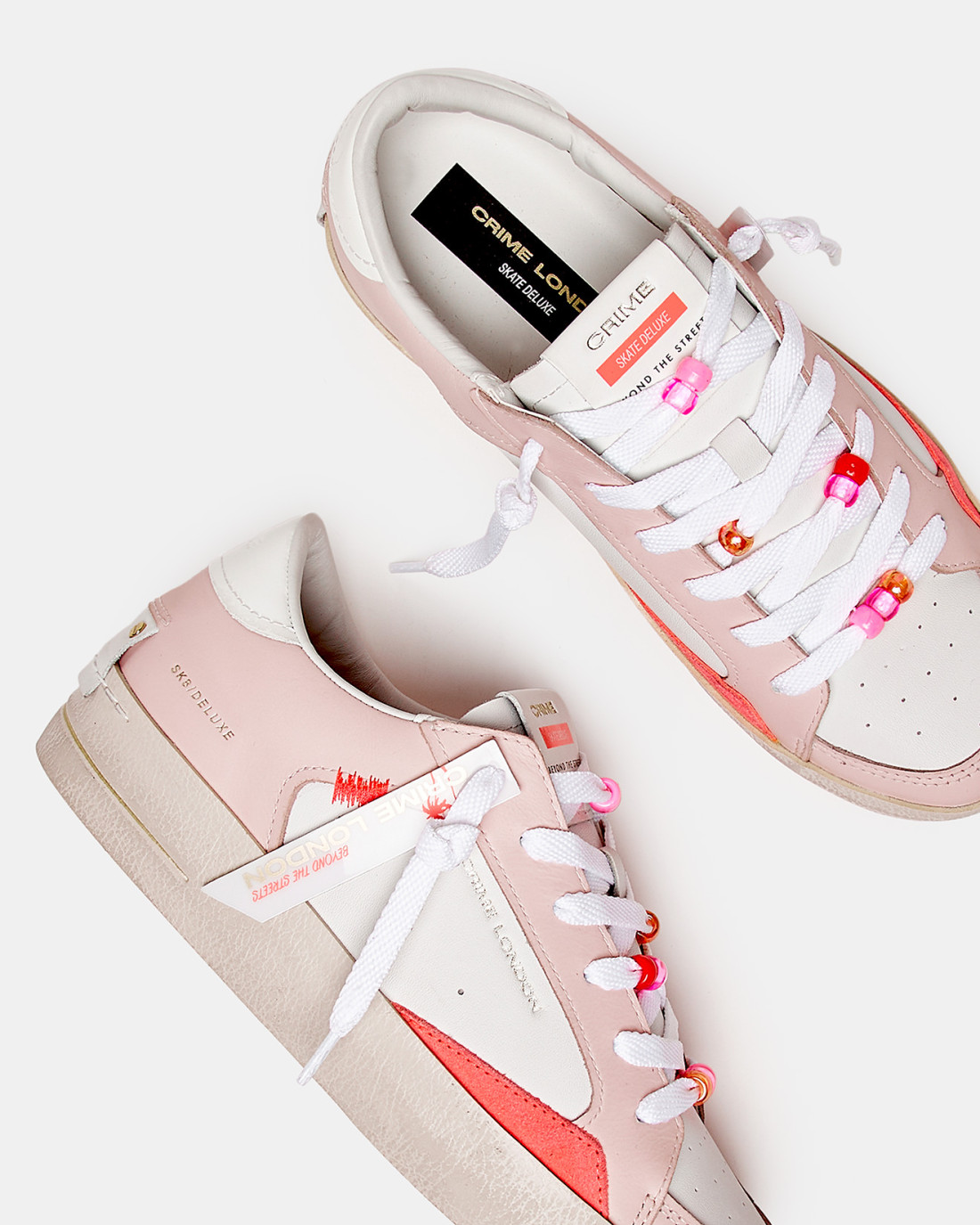 CRIME LONDON: SK8 DELUXE CORAL CHARMS