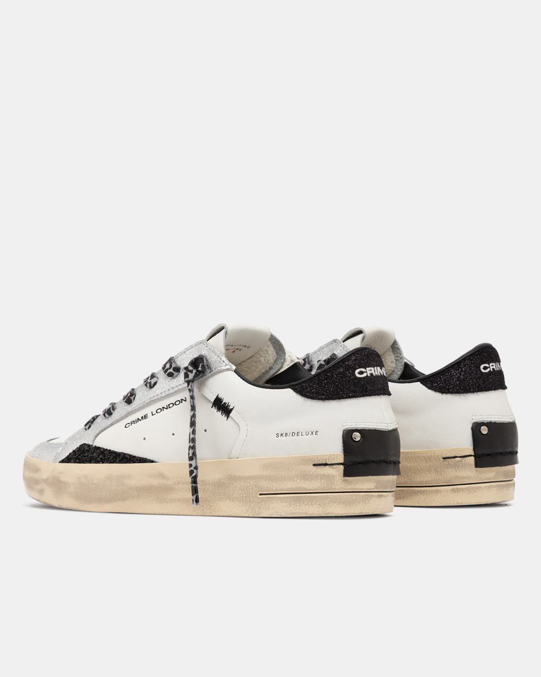 CRIME LONDON: SK8 DELUXE COSMIC SILVER