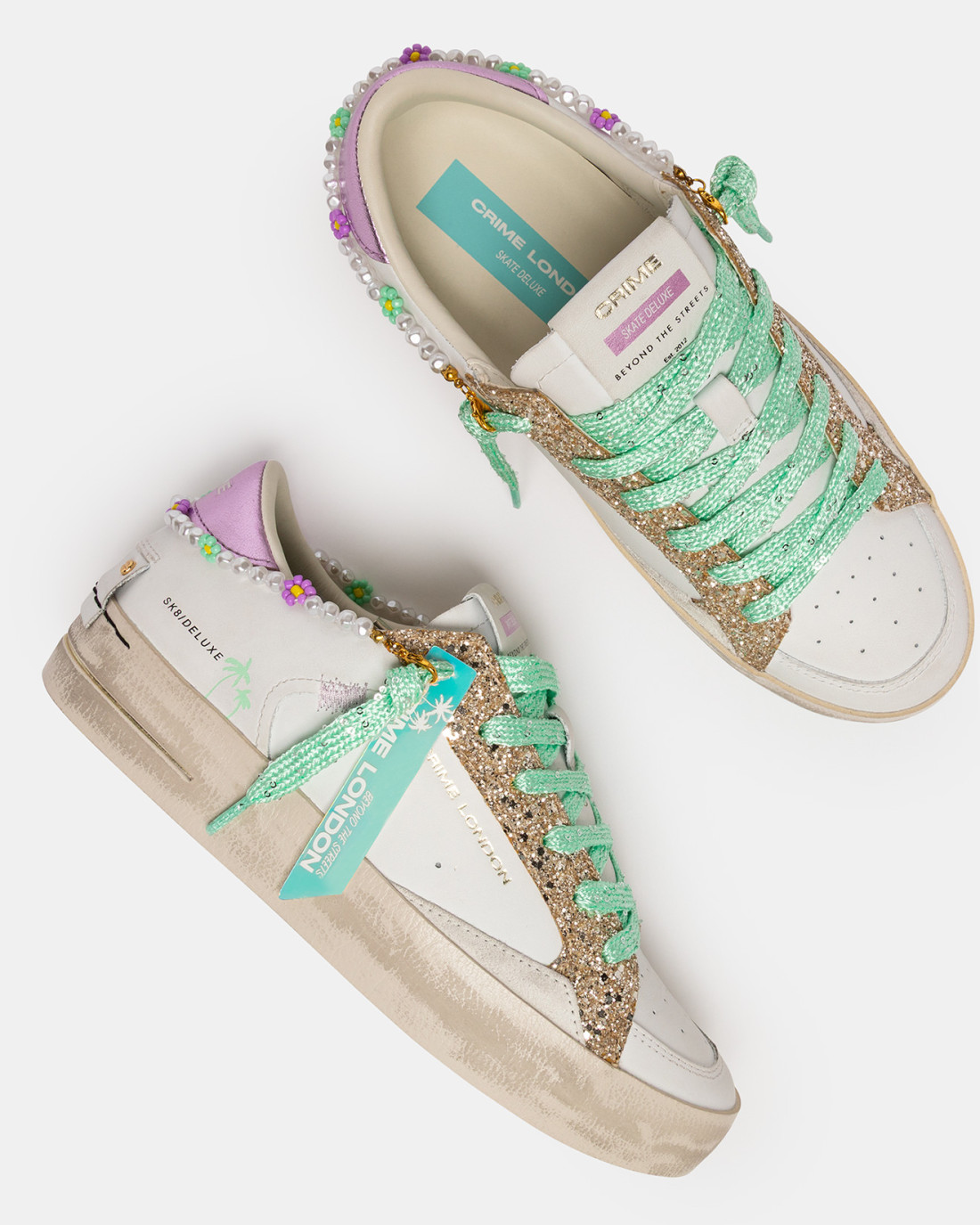 CRIME LONDON: SK8 DELUXE COTTON CANDY