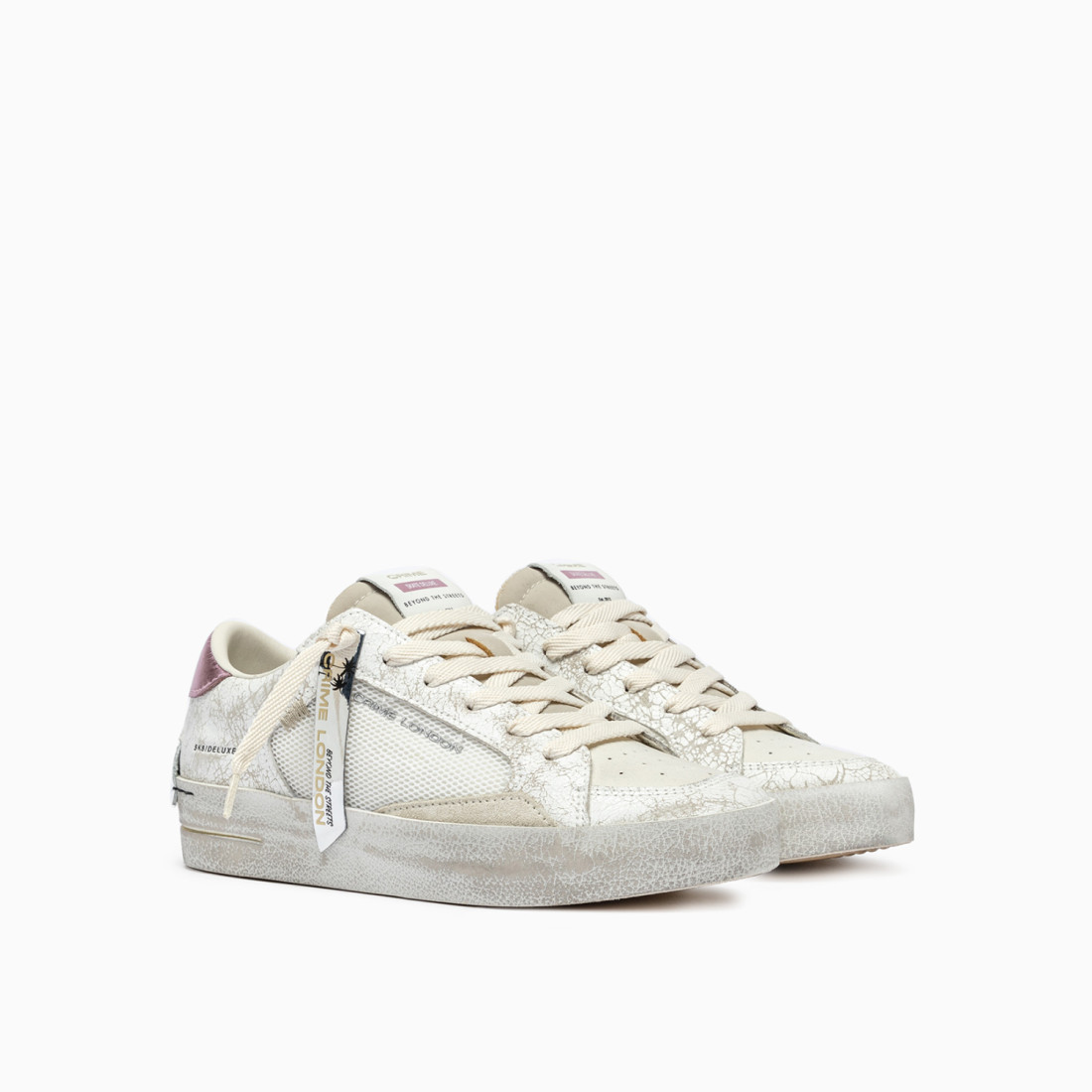 CRIME LONDON: SK8 DELUXE CRACKLE PINK