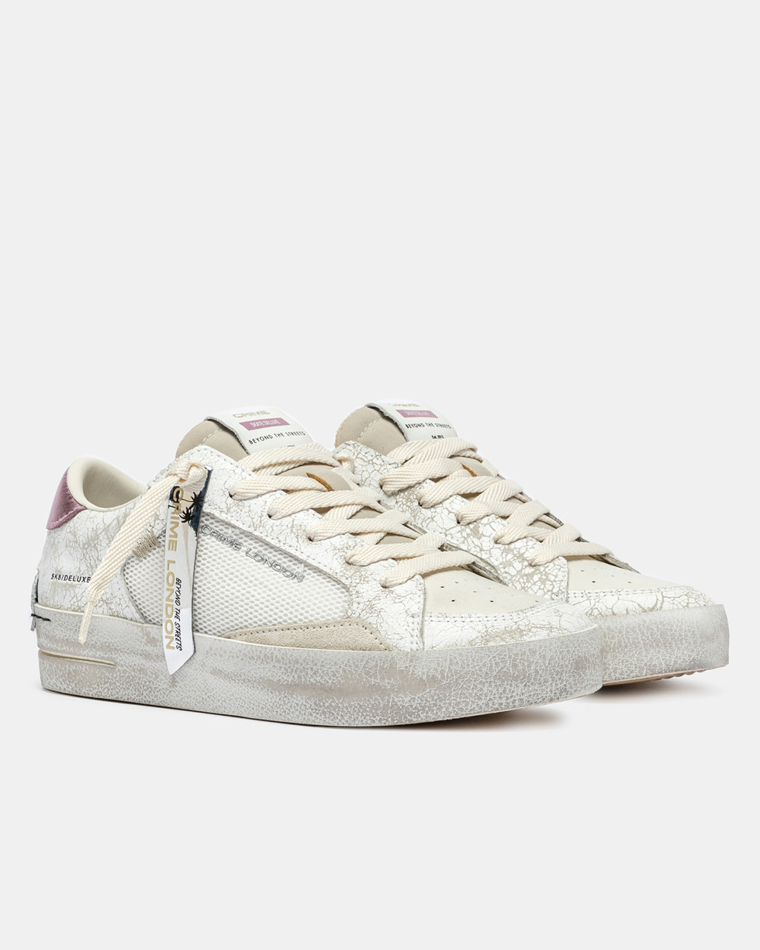 CRIME LONDON: SK8 DELUXE CRACKLE PINK