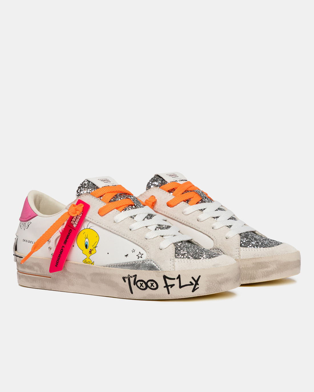 CRIME LONDON: SK8 DELUXE FLY TWEETY BIRD