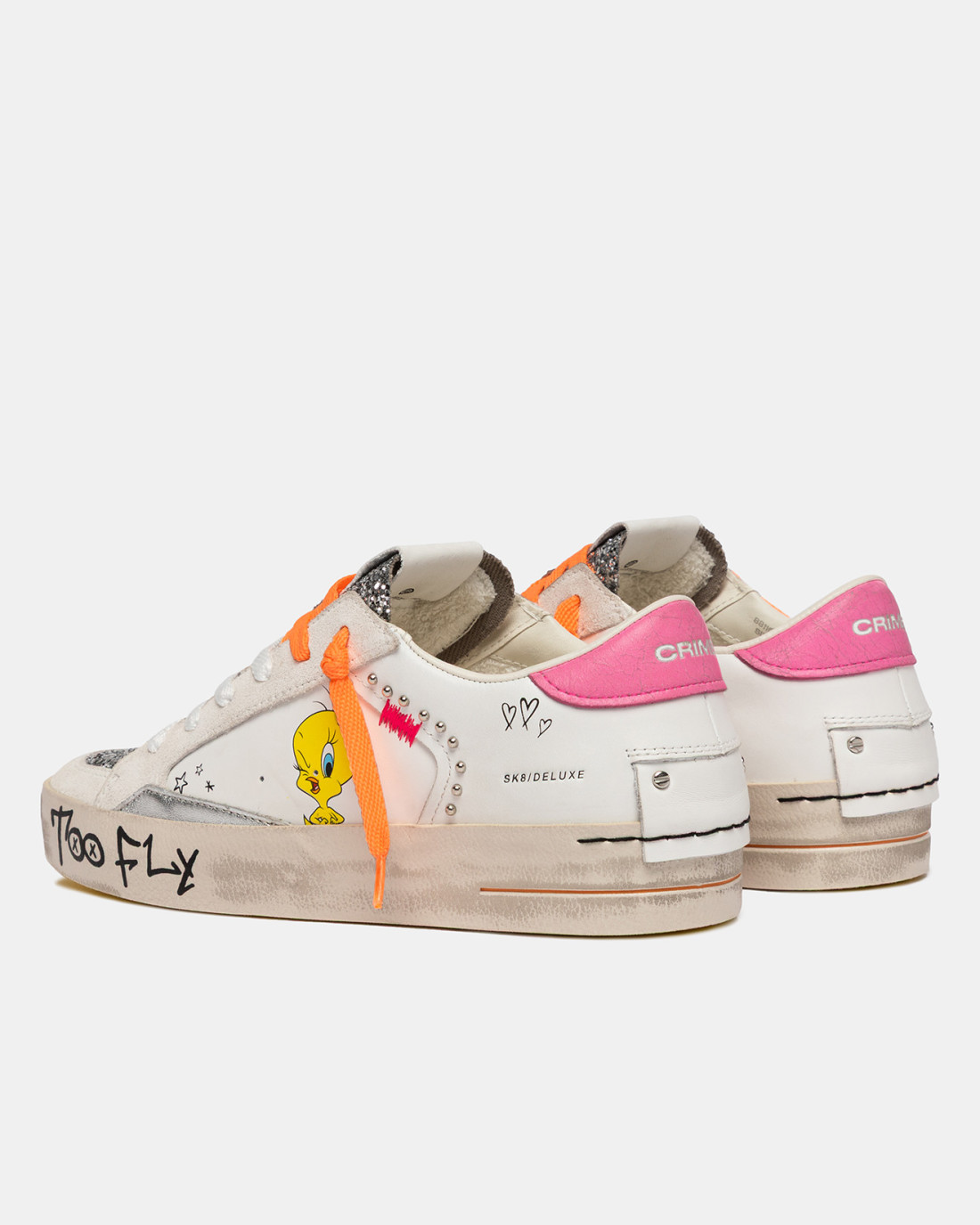 CRIME LONDON: SK8 DELUXE FLY TWEETY BIRD