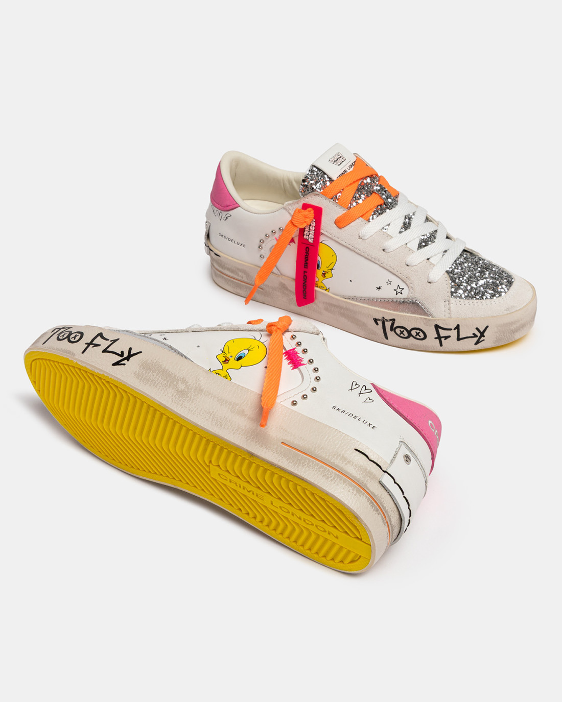 CRIME LONDON: SK8 DELUXE FLY TWEETY BIRD