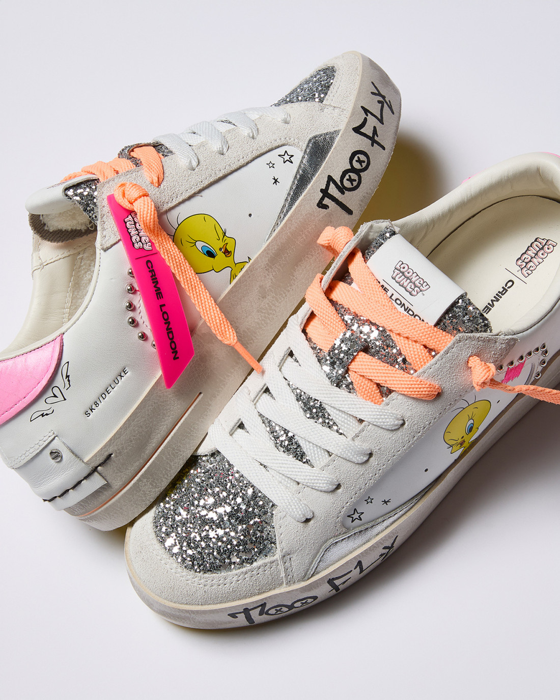 CRIME LONDON: SK8 DELUXE FLY TWEETY BIRD