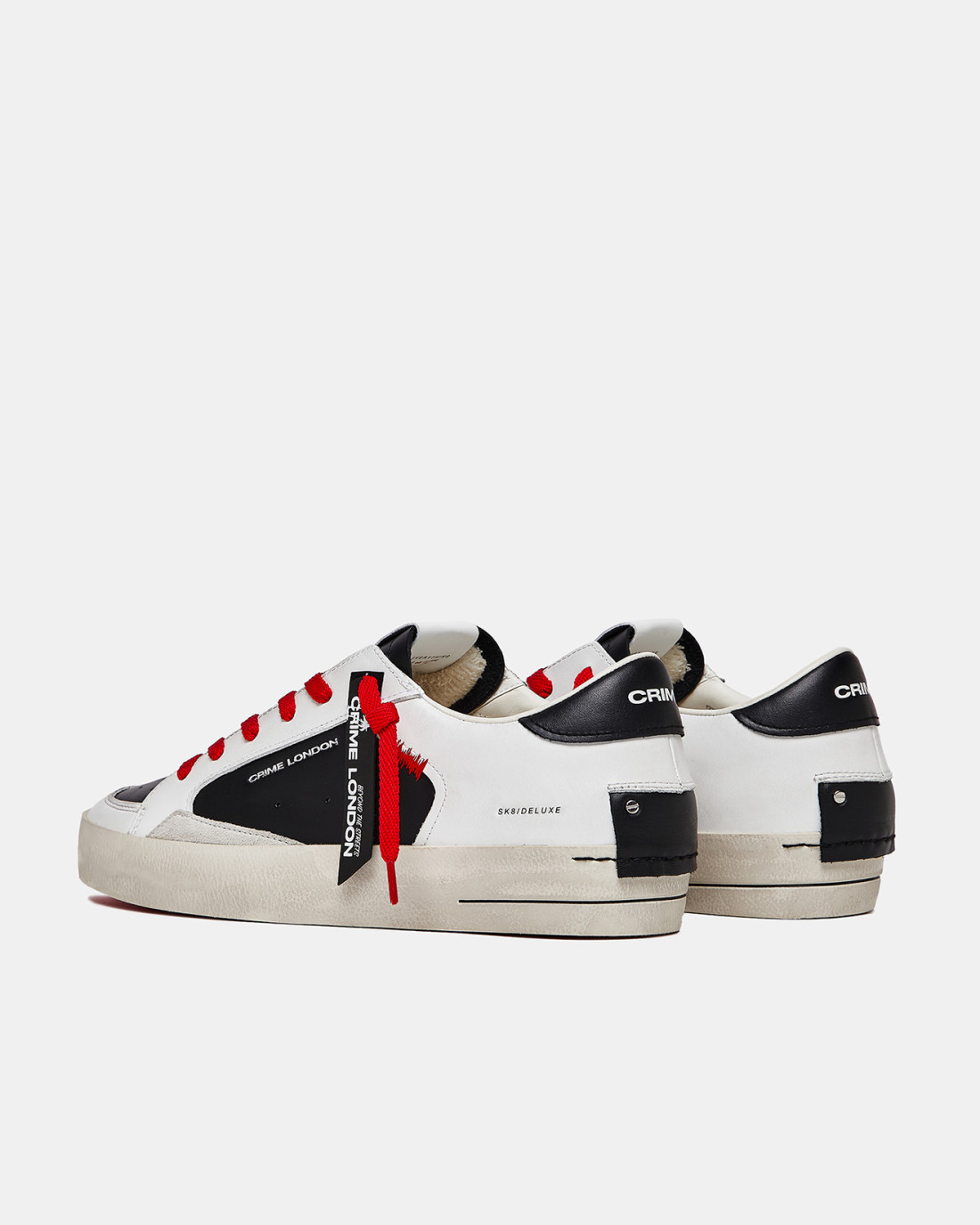 CRIME LONDON: SK8 DELUXE JET BLACK