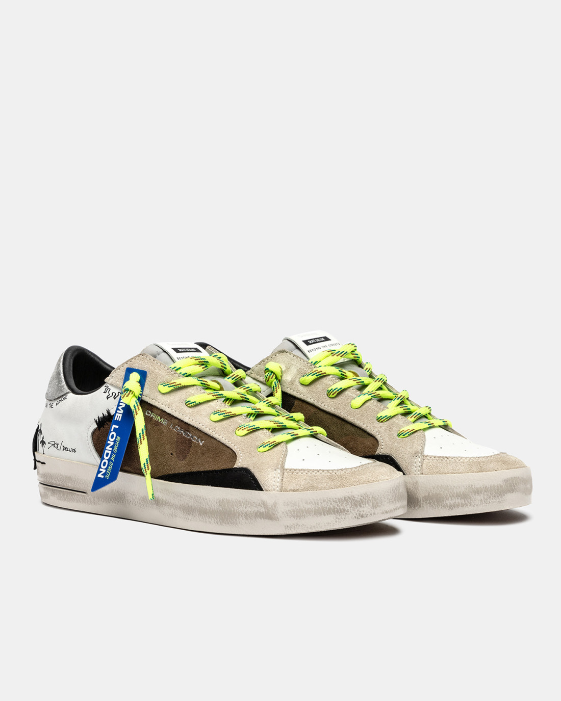 CRIME LONDON: SK8 DELUXE JET CAMO
