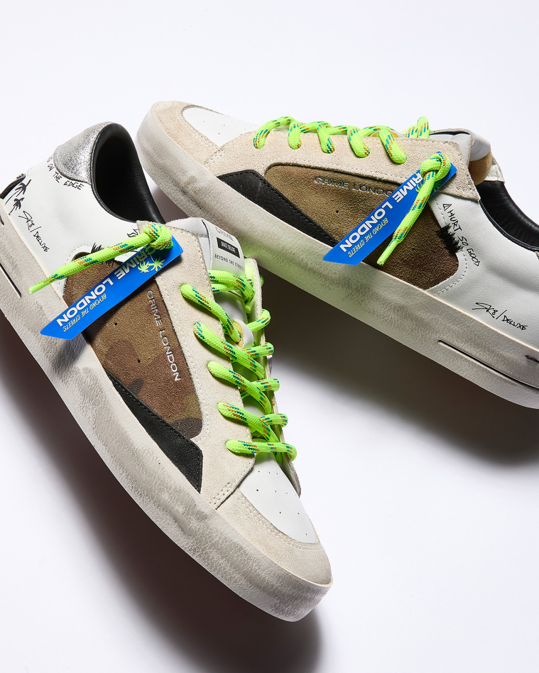 CRIME LONDON: SK8 DELUXE JET CAMO