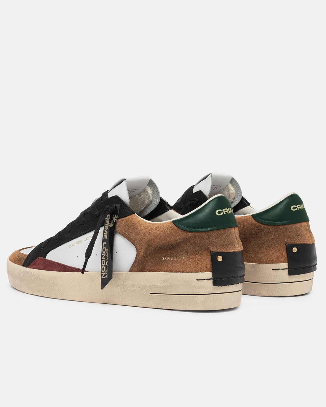 CRIME LONDON: SK8 DELUXE KHAKI SHADES