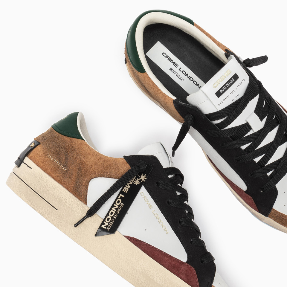 CRIME LONDON: SK8 DELUXE KHAKI SHADES