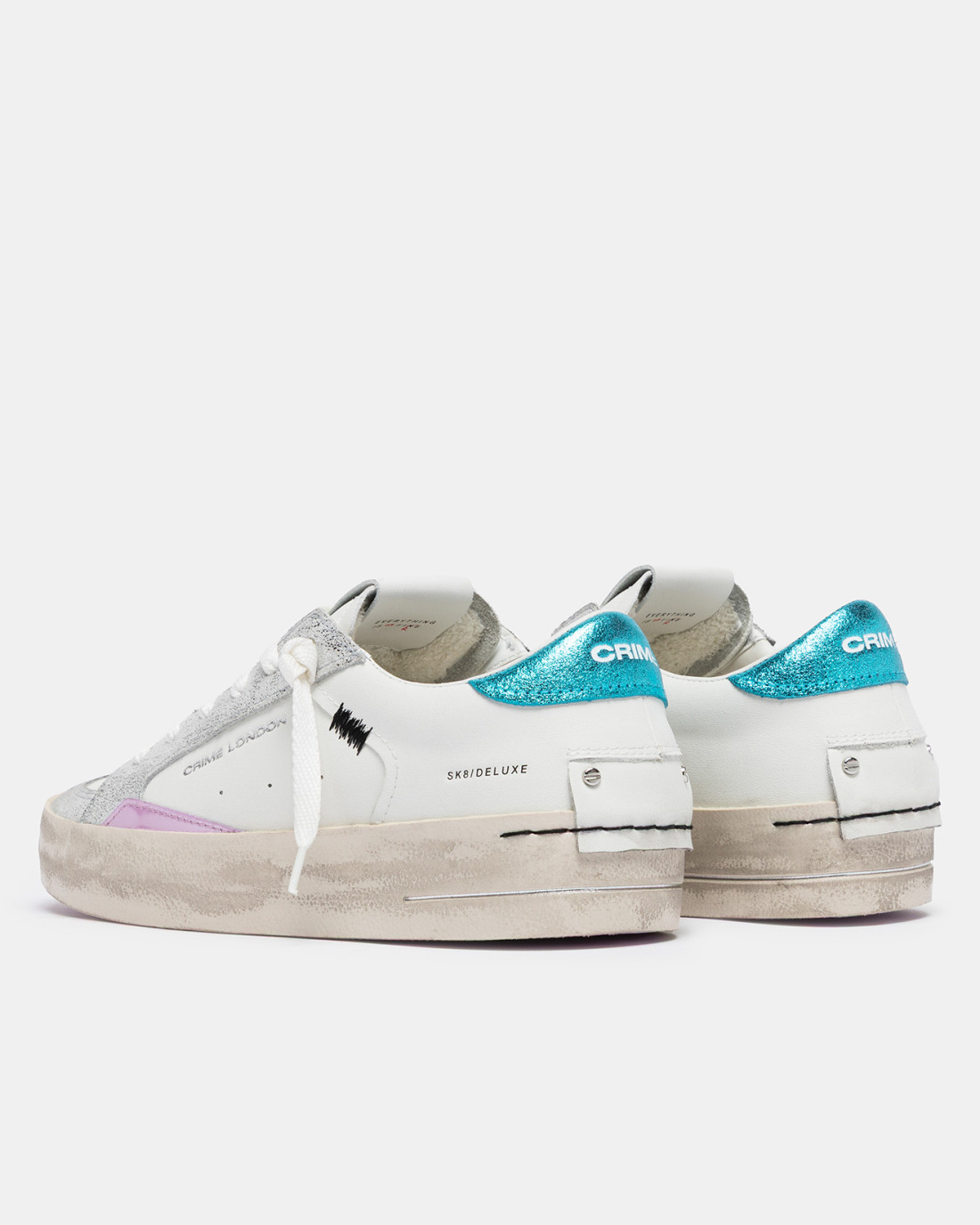 CRIME LONDON: SK8 DELUXE LIGHT AQUA
