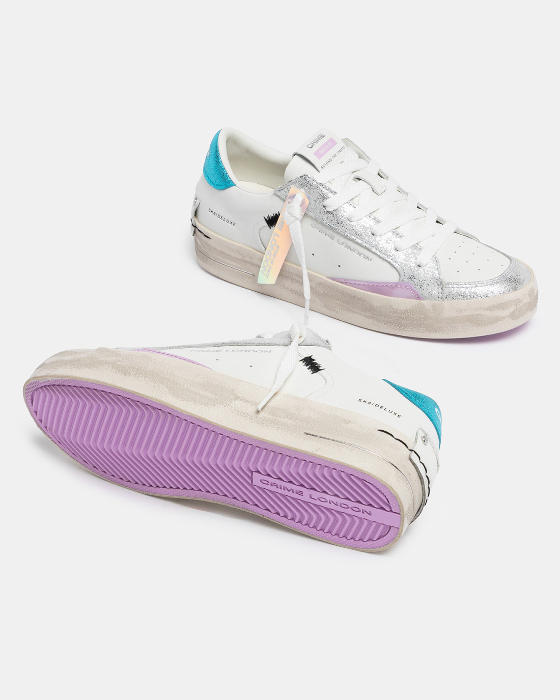 CRIME LONDON: SK8 DELUXE LIGHT AQUA