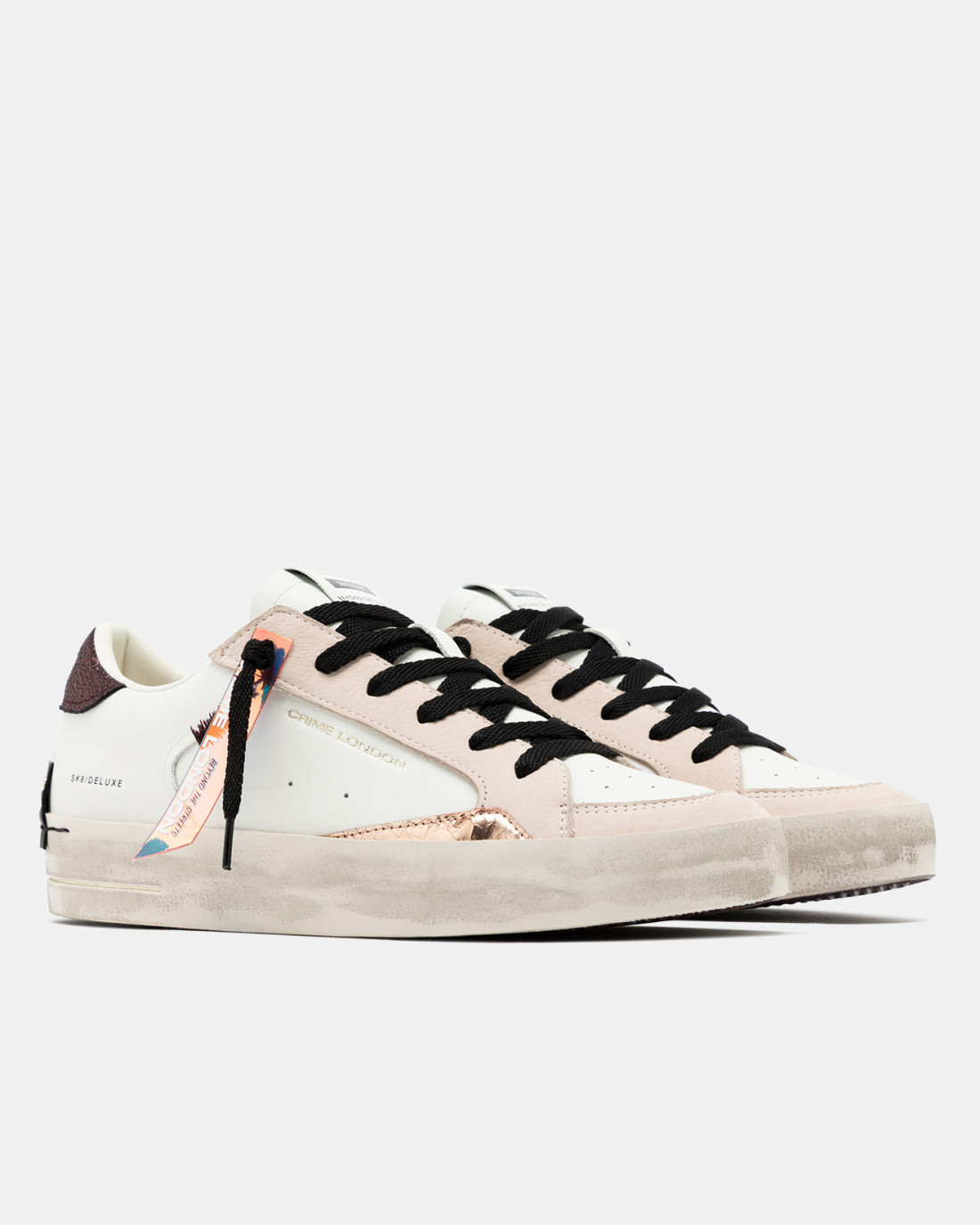 CRIME LONDON: SK8 DELUXE MAROON GLACE