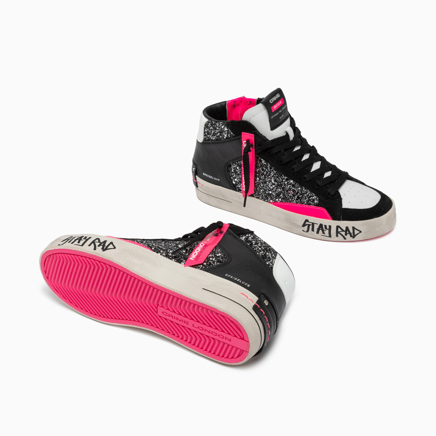 Sk8 Deluxe Mid Almost Ready | Crime London