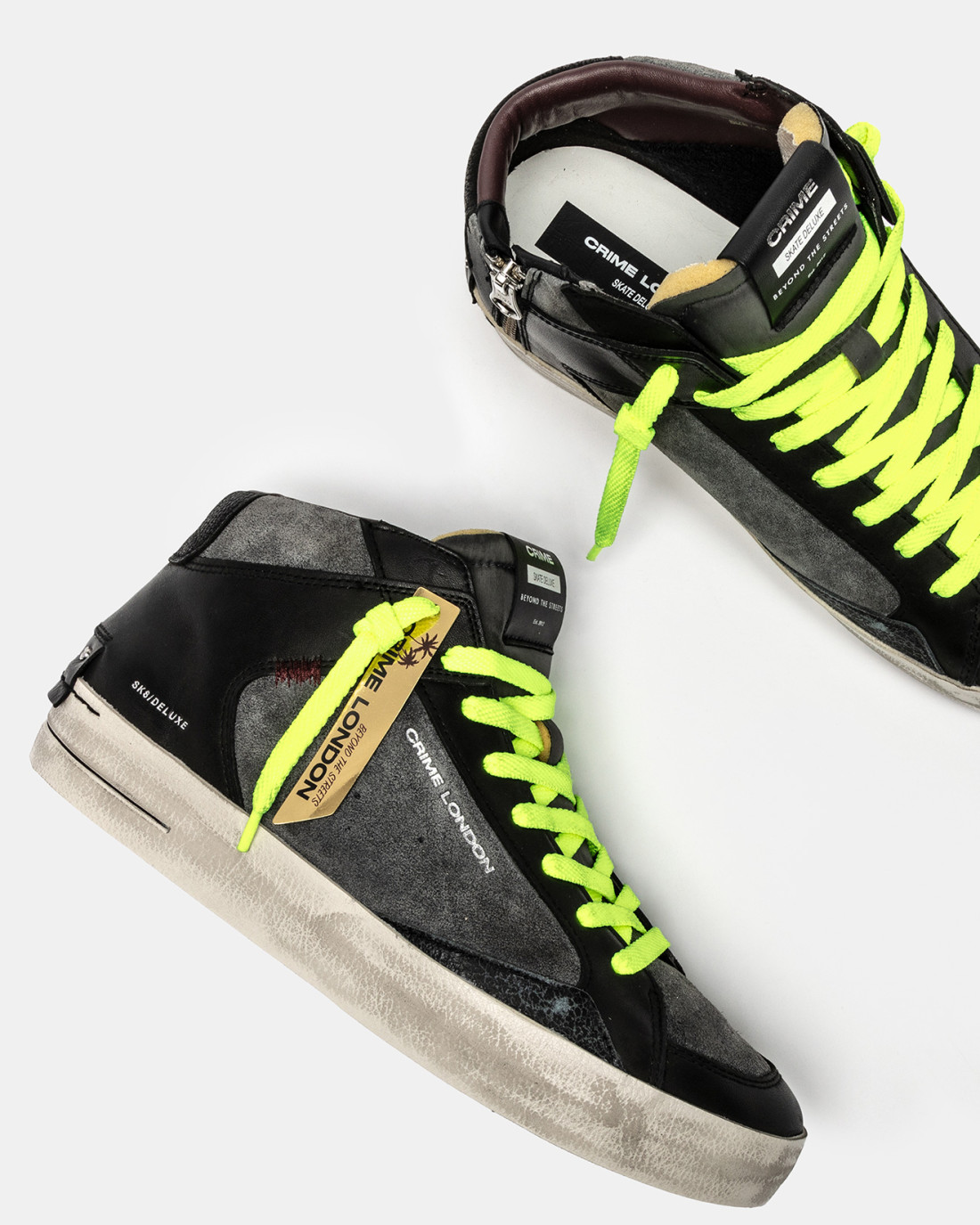 CRIME LONDON: SK8 DELUXE MID DARK LIGHT