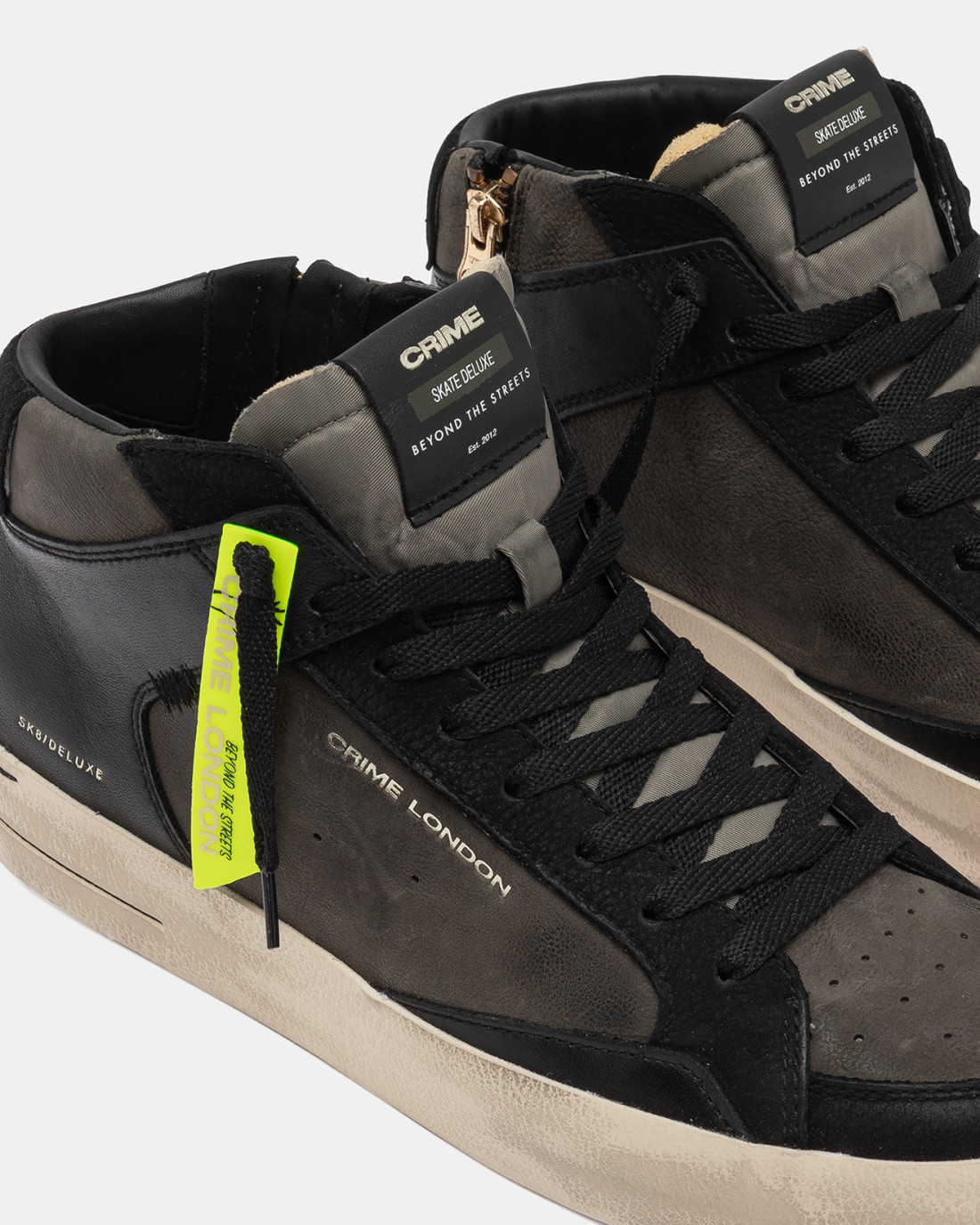 CRIME LONDON: SK8 DELUXE MID DOWNTOWN GREEN