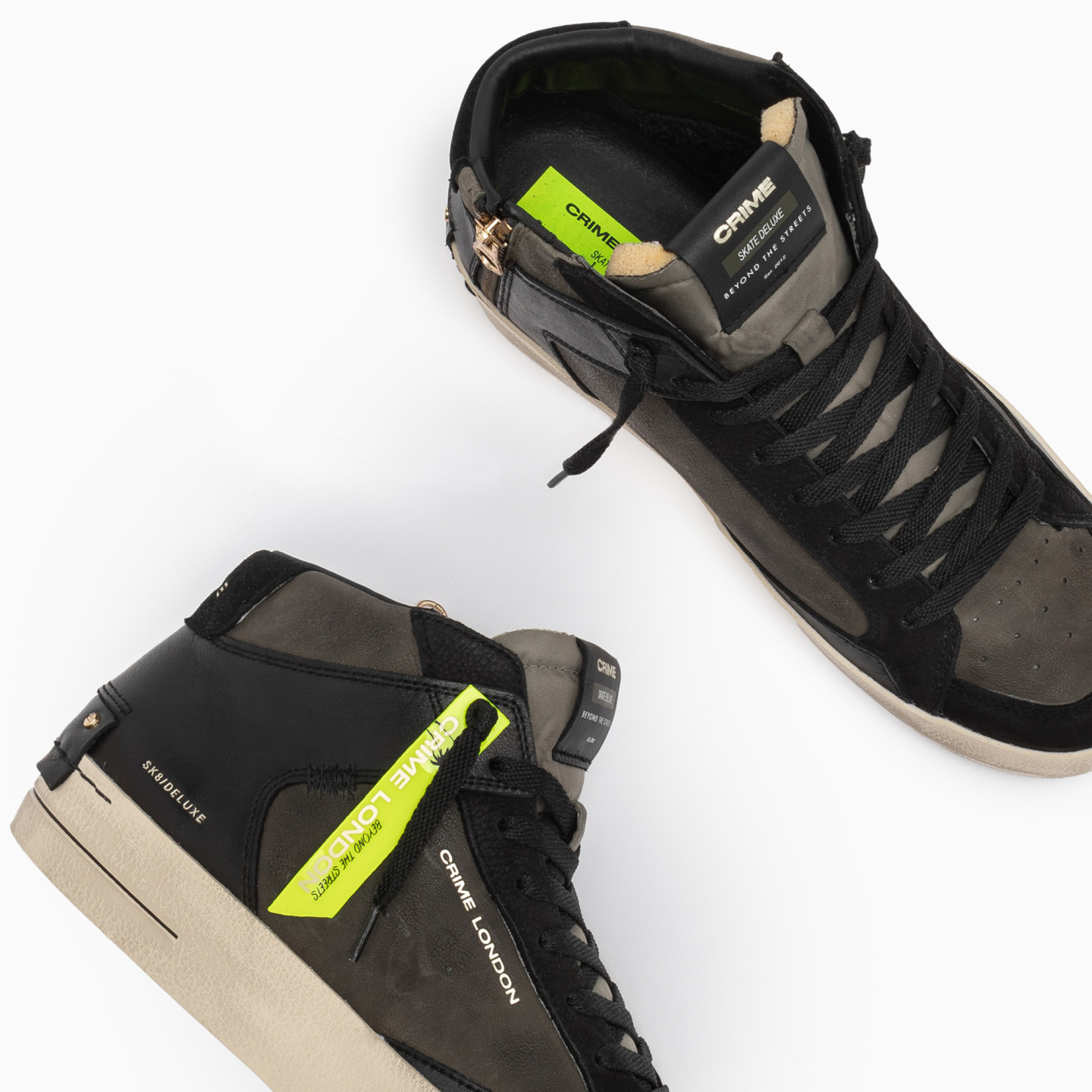 Sk8 Deluxe Mid Downtown Green | Crime London