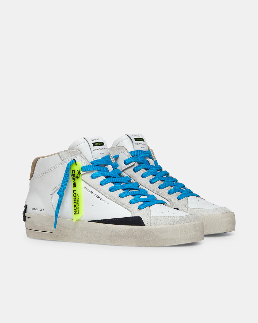 CRIME LONDON: SK8 DELUXE MID SKY BLUE