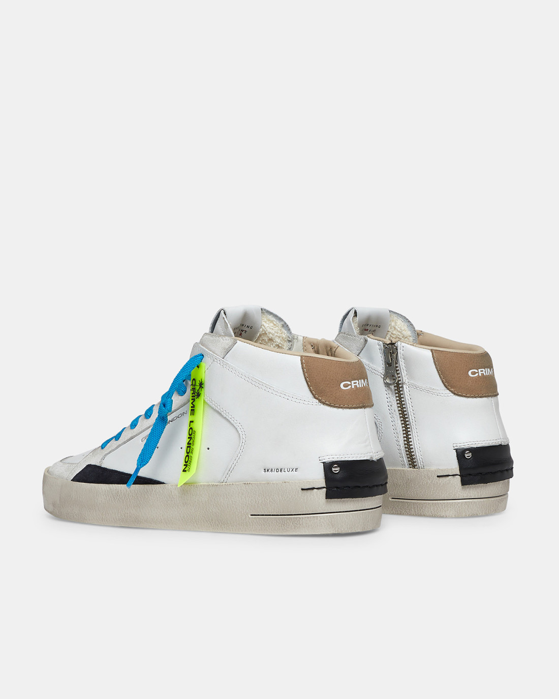 CRIME LONDON: SK8 DELUXE MID SKY BLUE