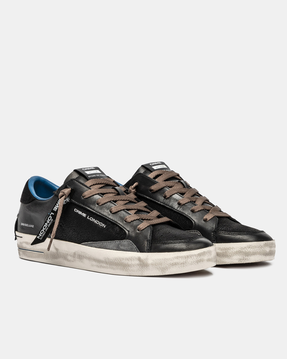 CRIME LONDON: SK8 DELUXE MIDNIGHT BLACK
