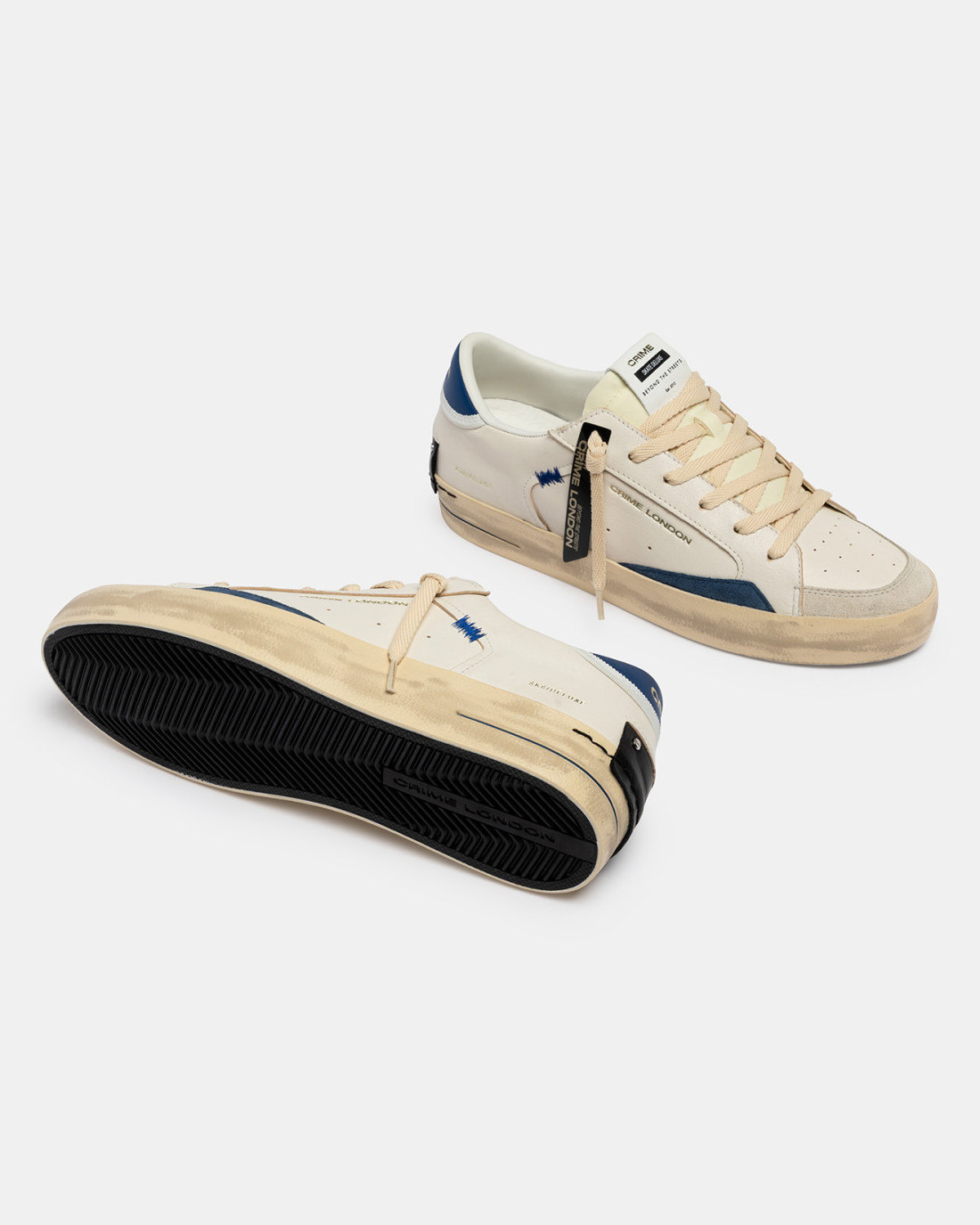 CRIME LONDON: SK8 DELUXE NAUTICAL BLUE