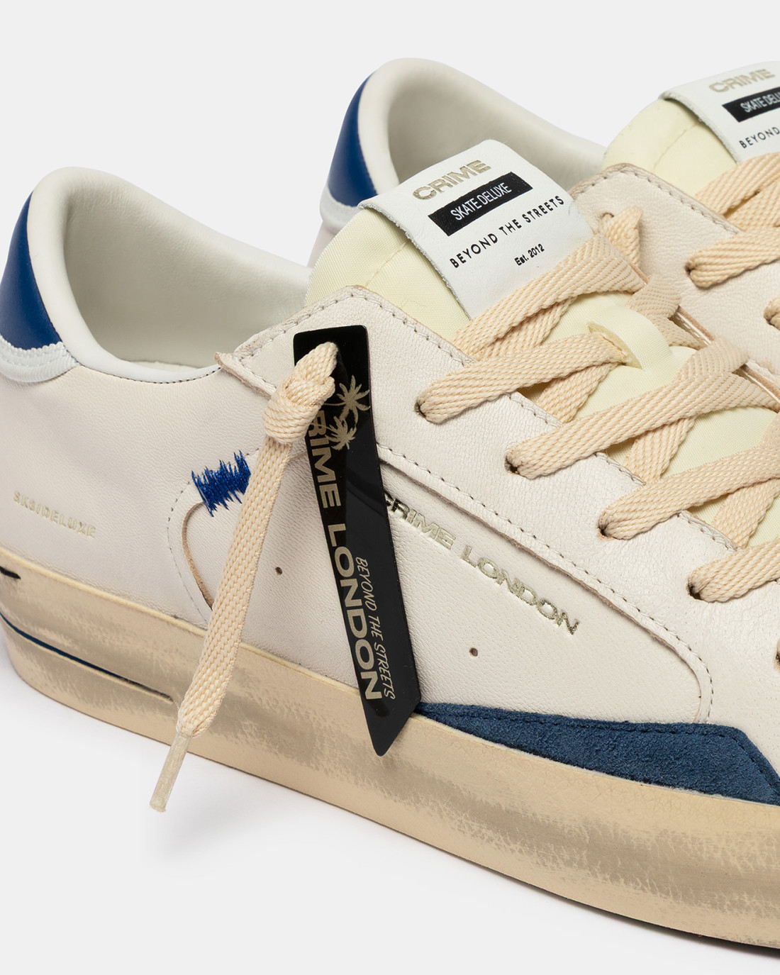 CRIME LONDON: SK8 DELUXE NAUTICAL BLUE