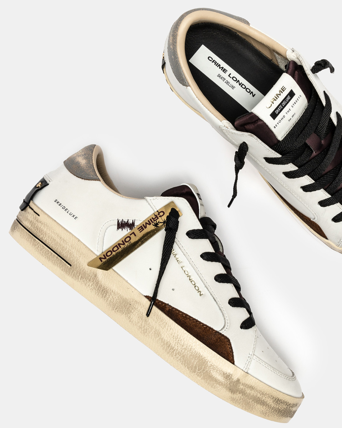 CRIME LONDON: SK8 DELUXE OAK FOG