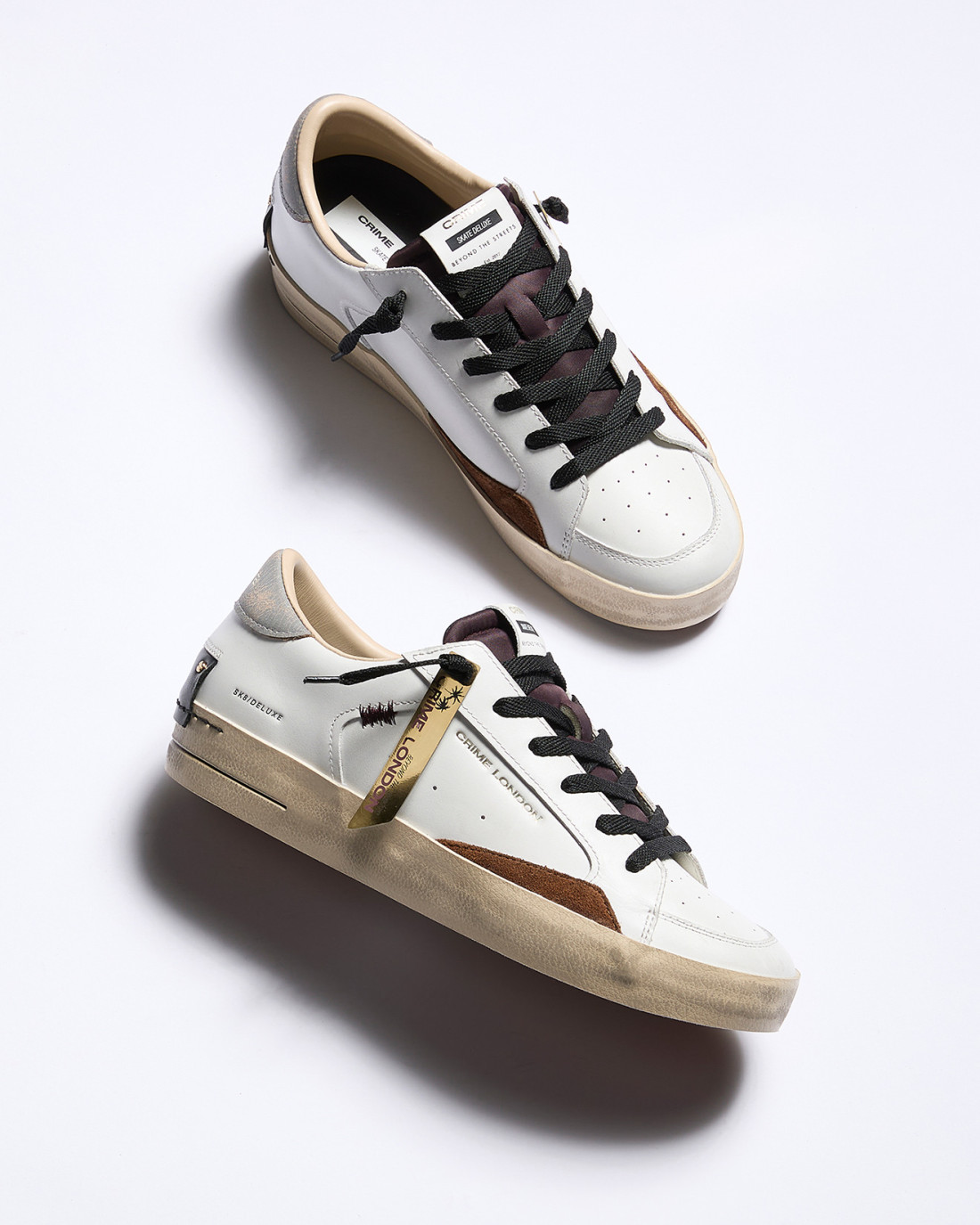 CRIME LONDON: SK8 DELUXE OAK FOG