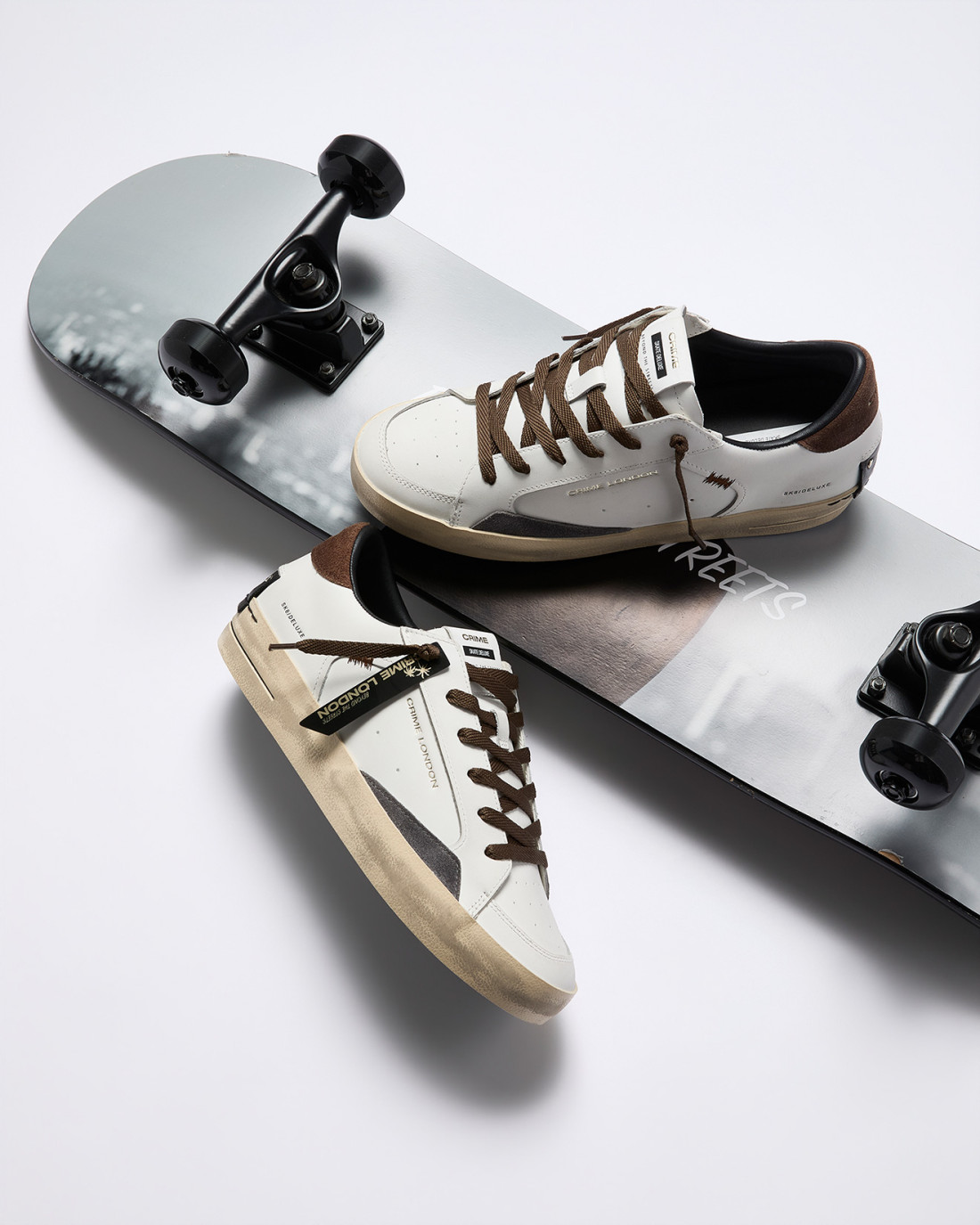 CRIME LONDON: SK8 DELUXE OAK SMOKE
