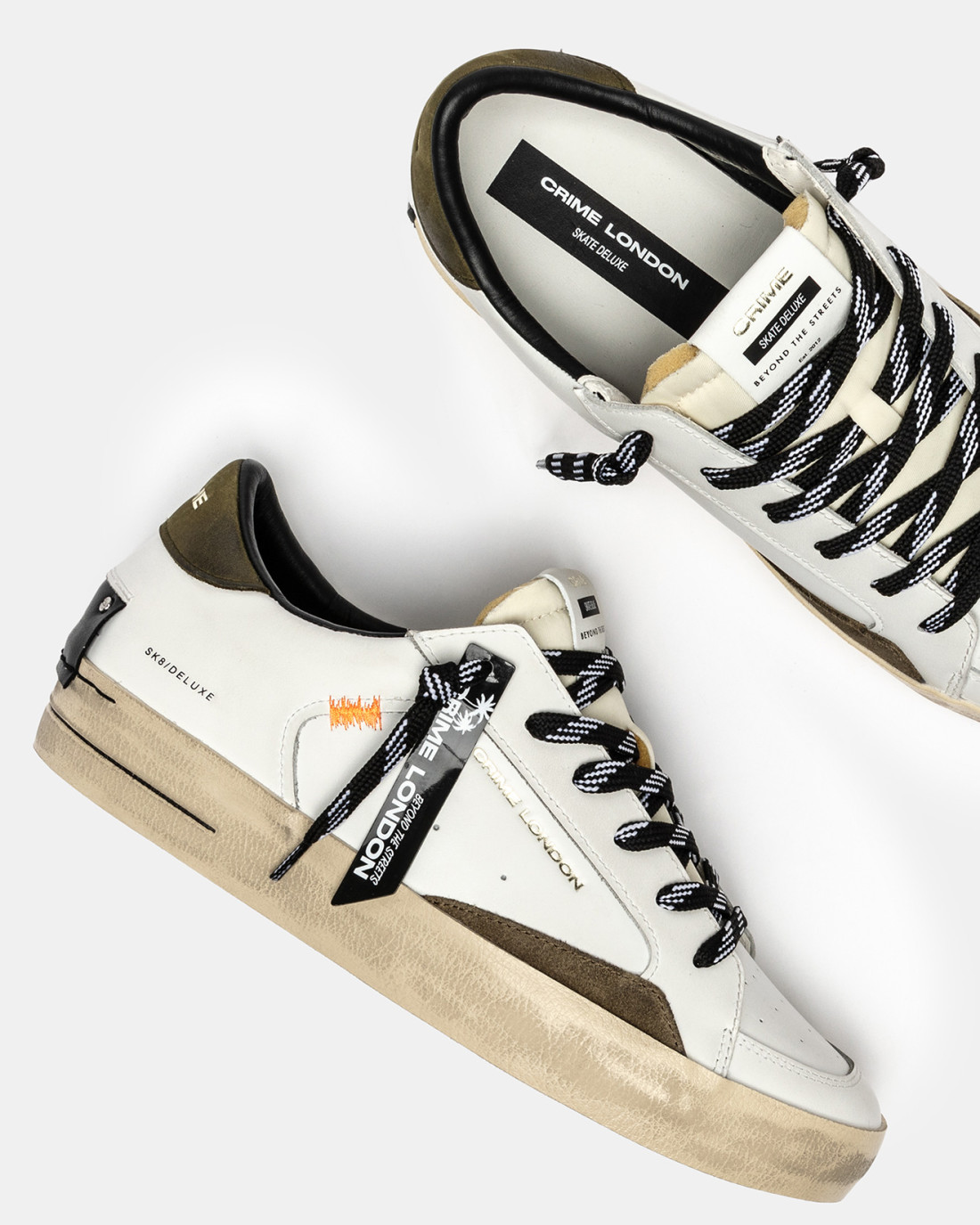 CRIME LONDON: SK8 DELUXE OLIVE EMBER