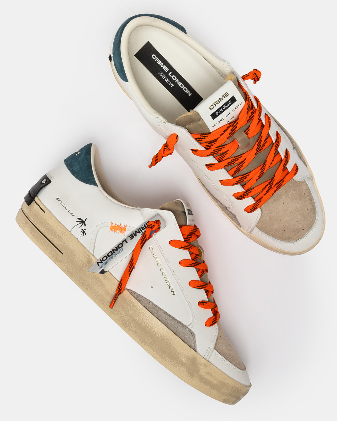 CRIME LONDON: SK8 DELUXE PACIFIC BLUE