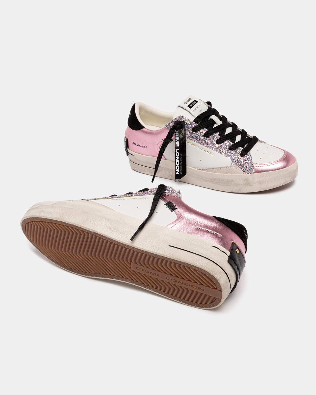 CRIME LONDON: SK8 DELUXE PINK ME UP
