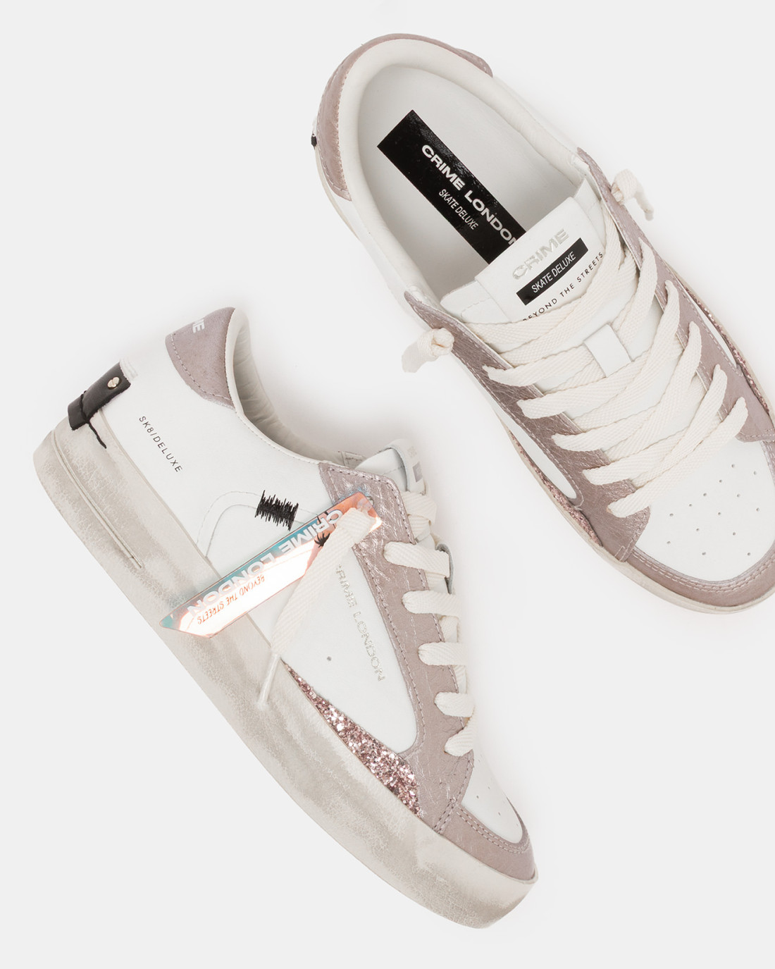 CRIME LONDON: SK8 DELUXE PINK MIST