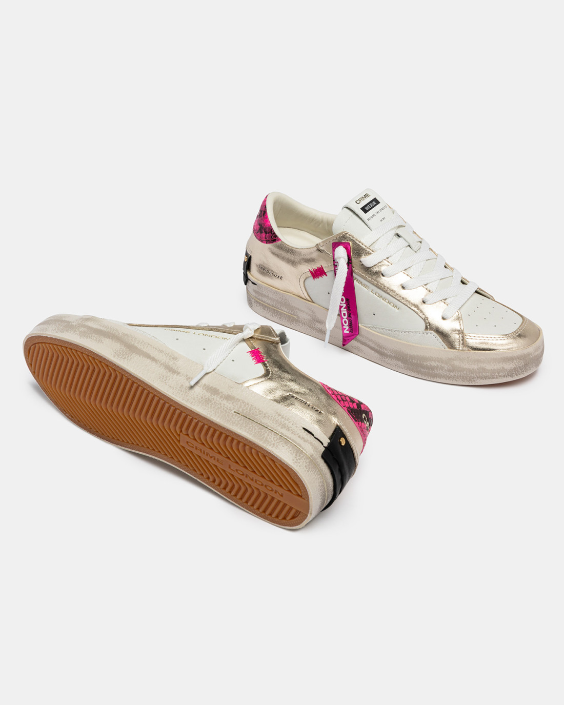 CRIME LONDON: SK8 DELUXE PINK VENOM