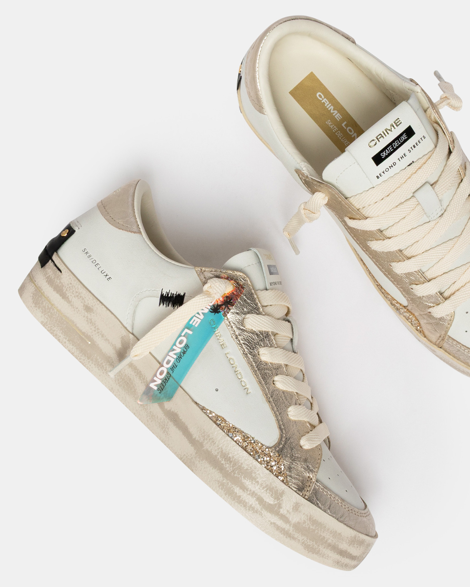 Sk8 Deluxe Platinum Glow | Crime London