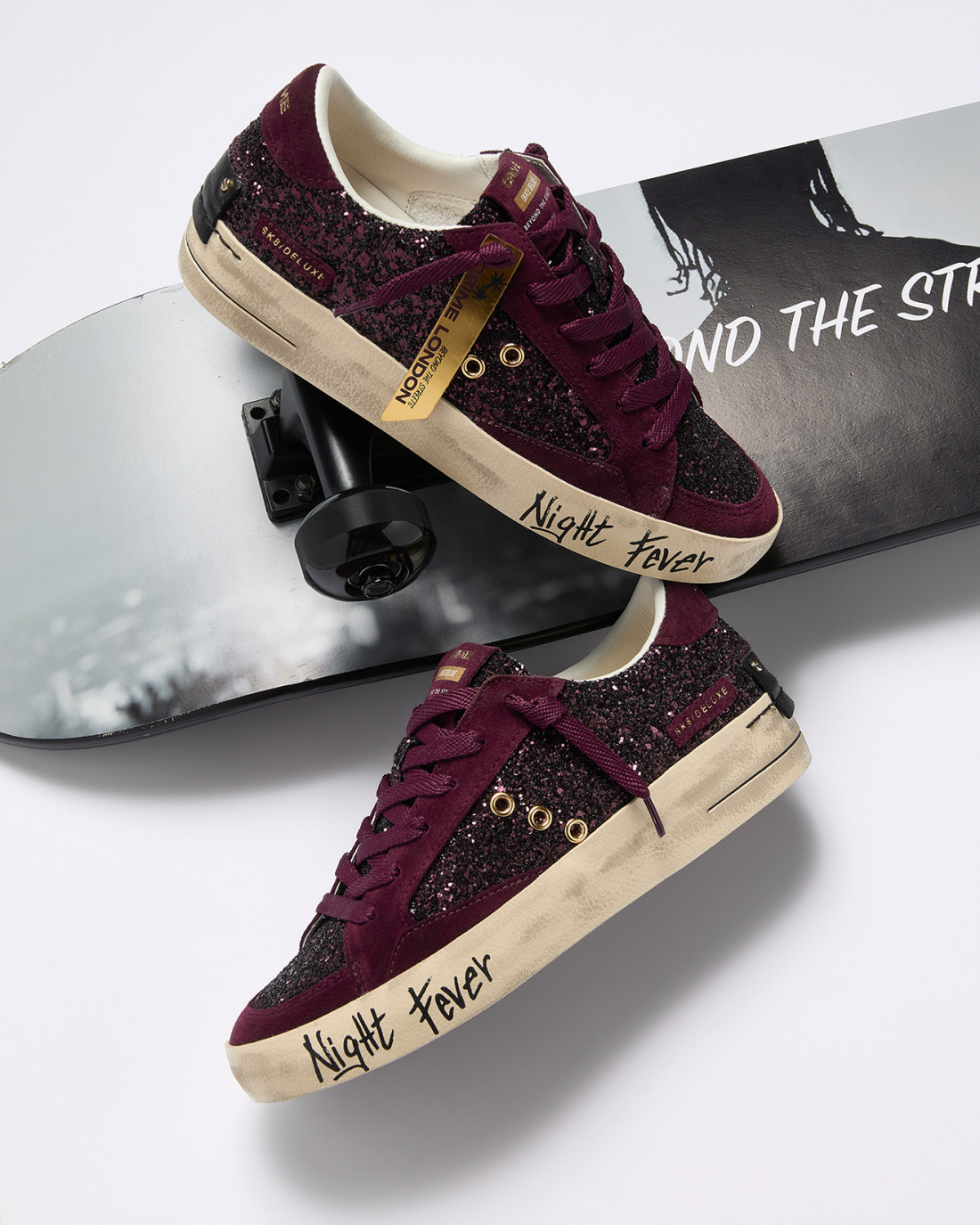 CRIME LONDON: SK8 DELUXE RUBY FEVER