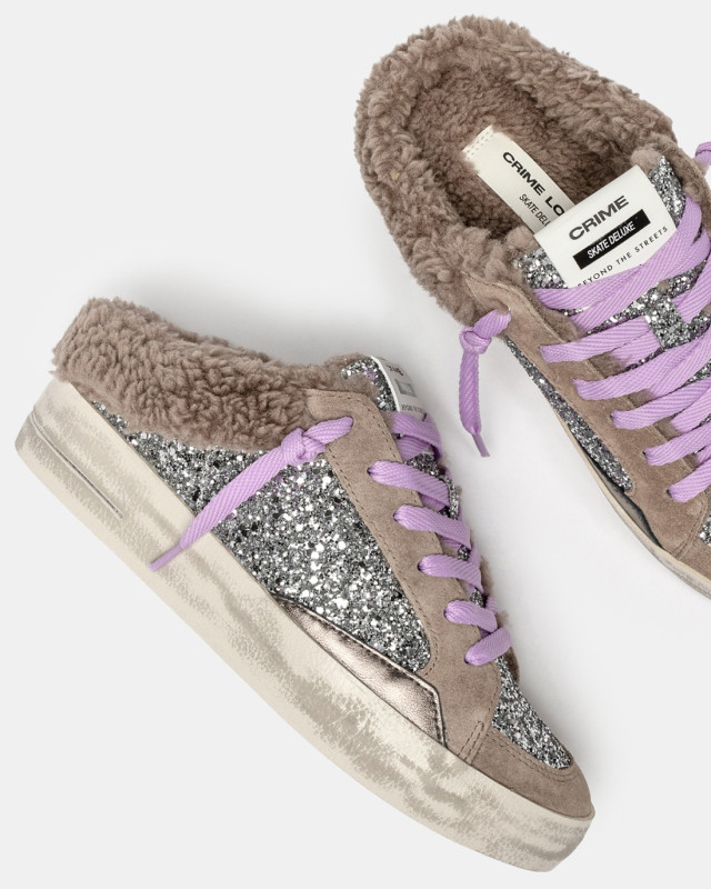 SK8 DELUXE SABOT LAVANDER FLUFF