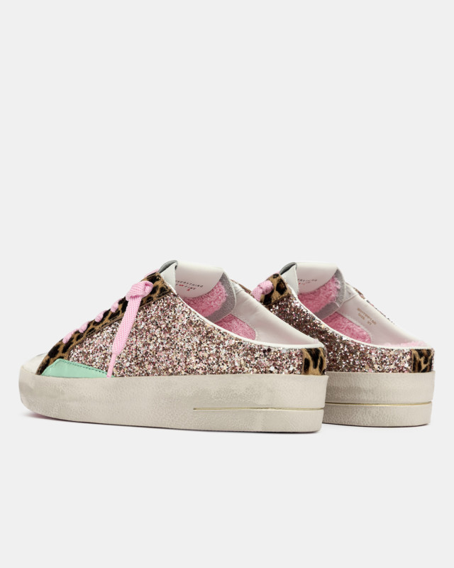 SK8 DELUXE SABOT PINK GLITTER