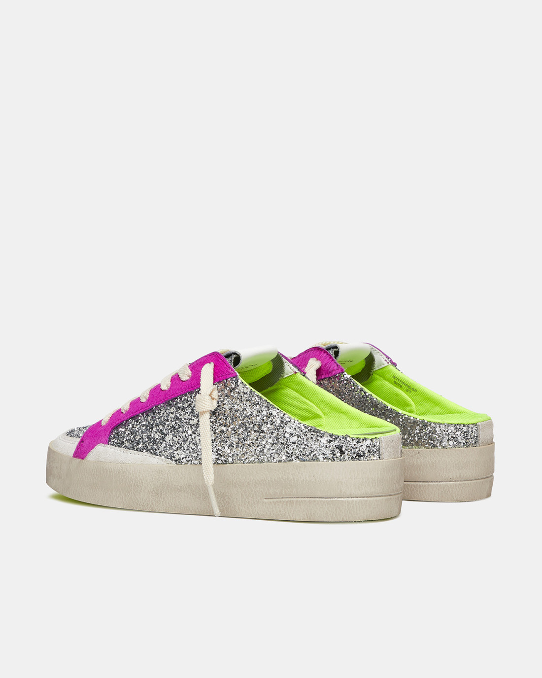 CRIME LONDON: SK8 DELUXE SABOT RASPBERRY GLOSS