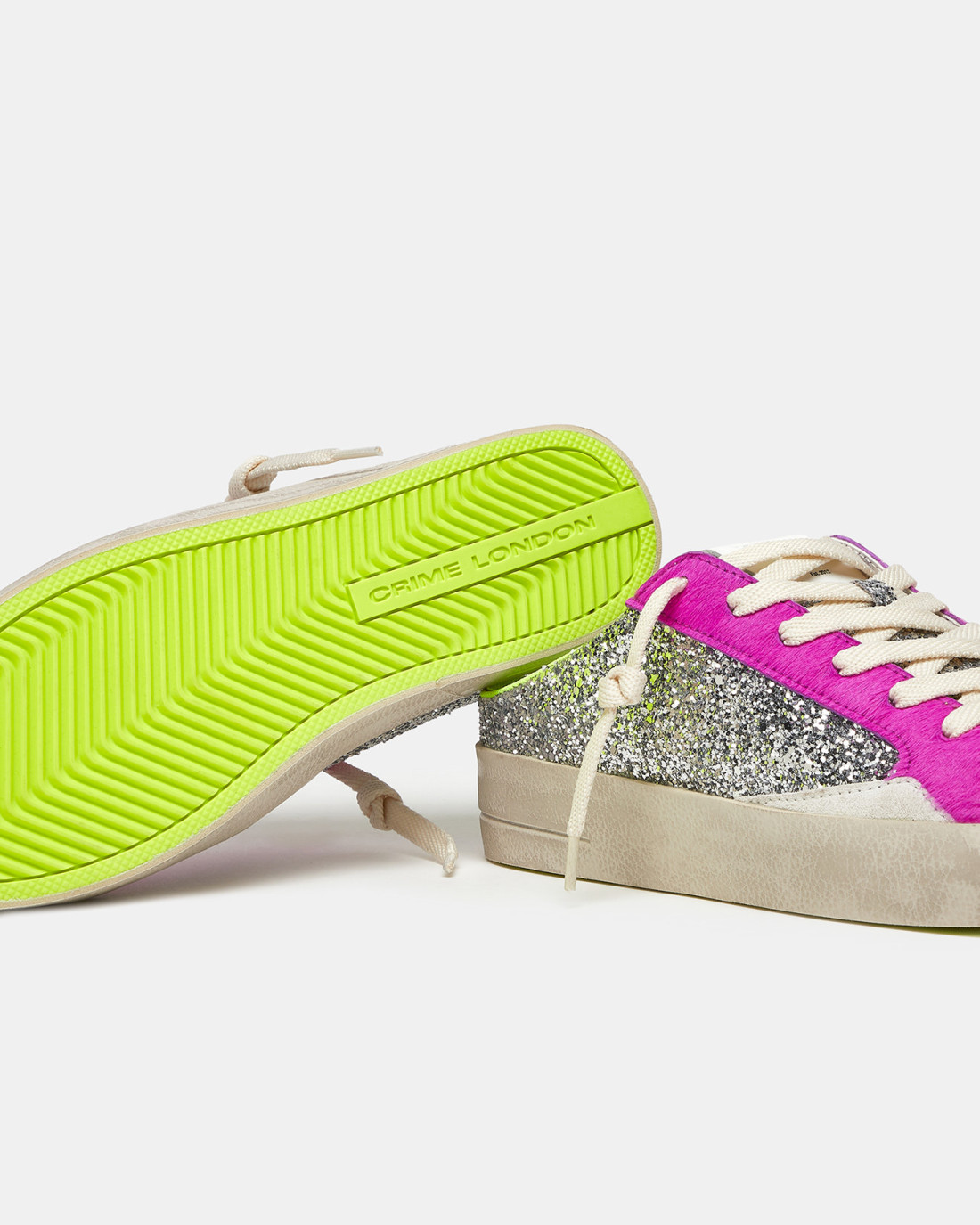 CRIME LONDON: SK8 DELUXE SABOT RASPBERRY GLOSS