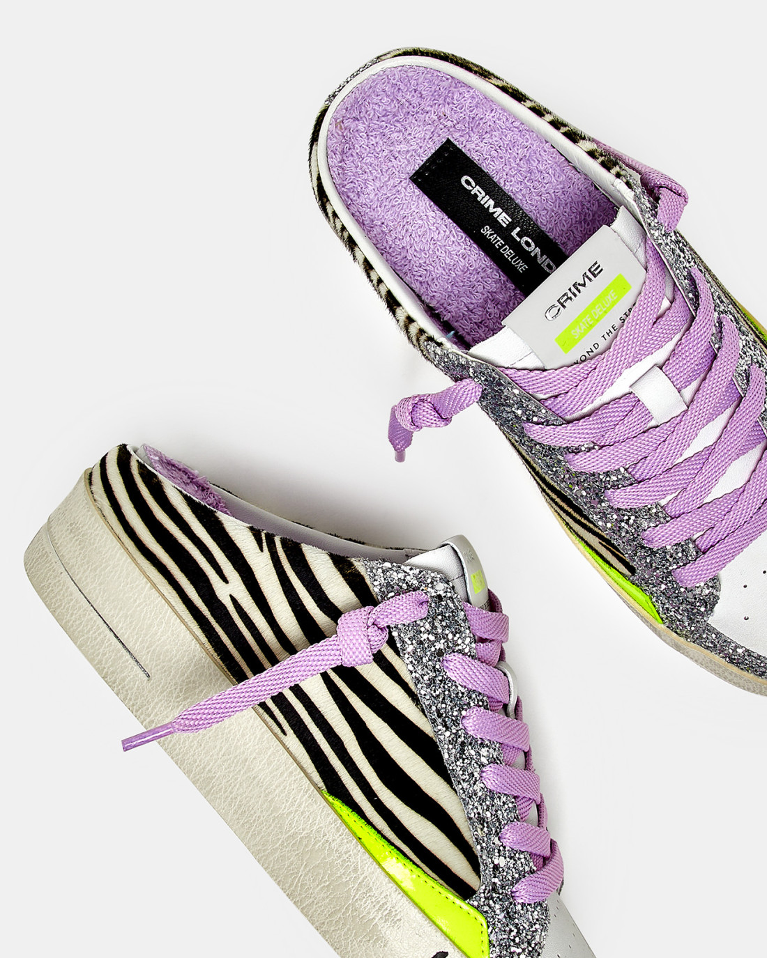 CRIME LONDON: SK8 DELUXE SABOT WILD LOVE