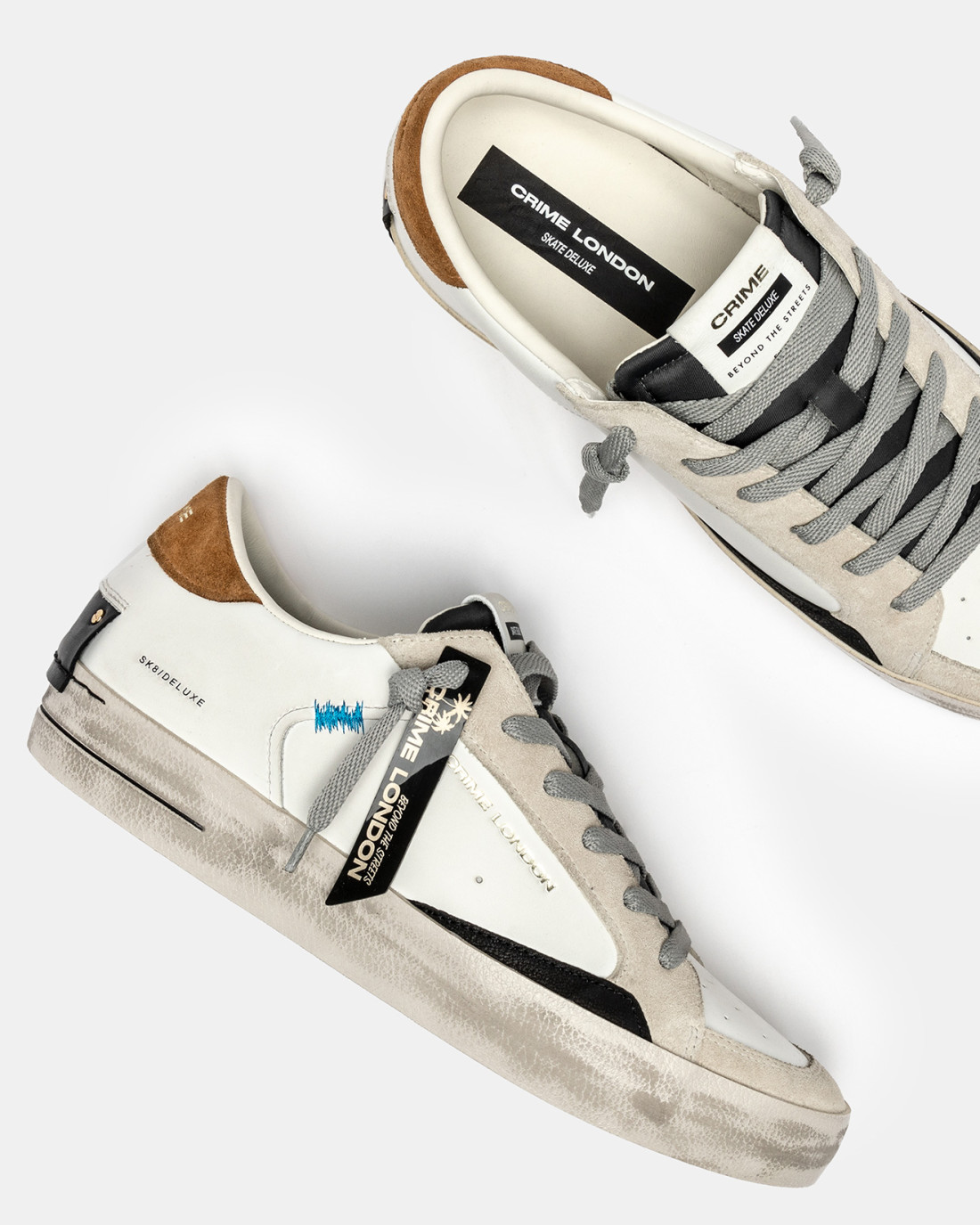 CRIME LONDON: SK8 DELUXE SLATE GREY