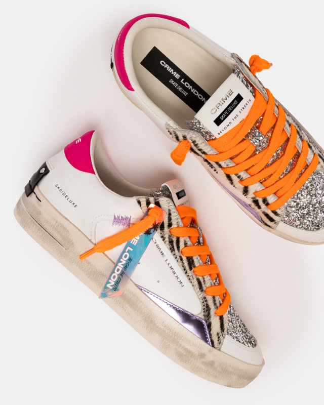 SK8 DELUXE TROPICAL ZEBRA