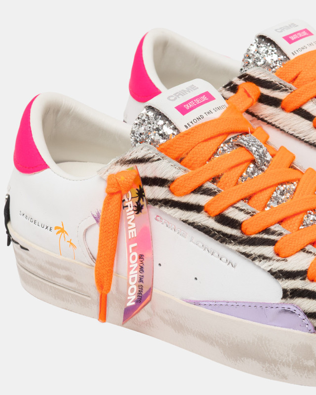 SK8 DELUXE TROPICAL ZEBRA