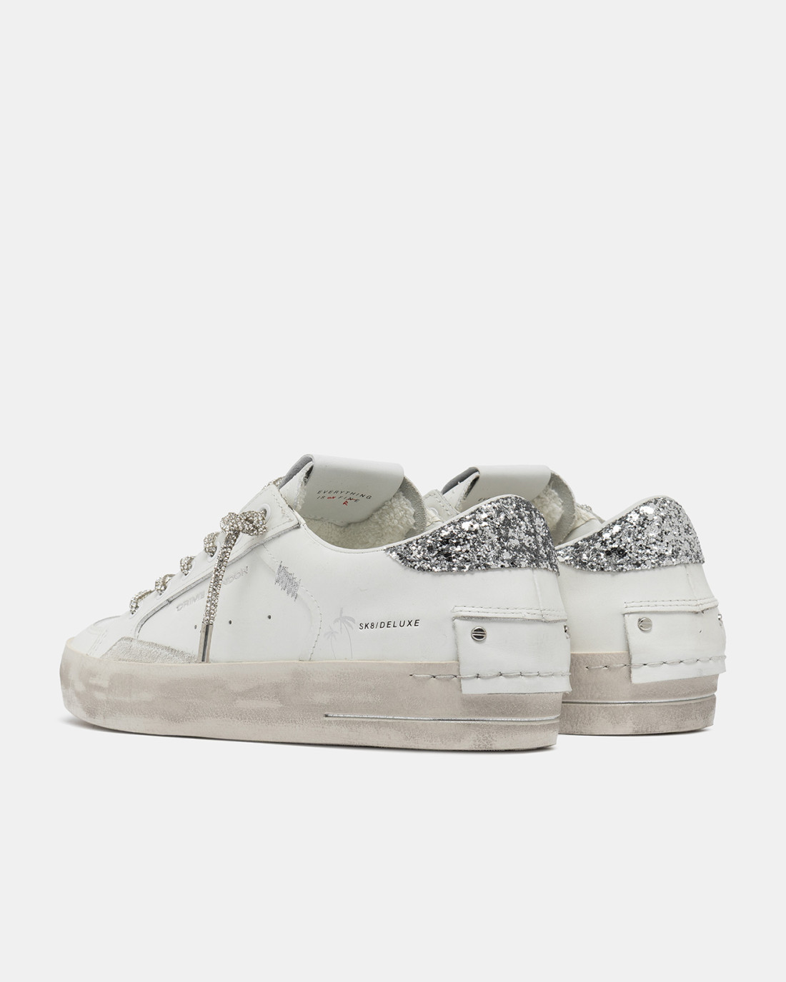 CRIME LONDON: SK8 DELUXE WEDGE ALWAYS SHINING